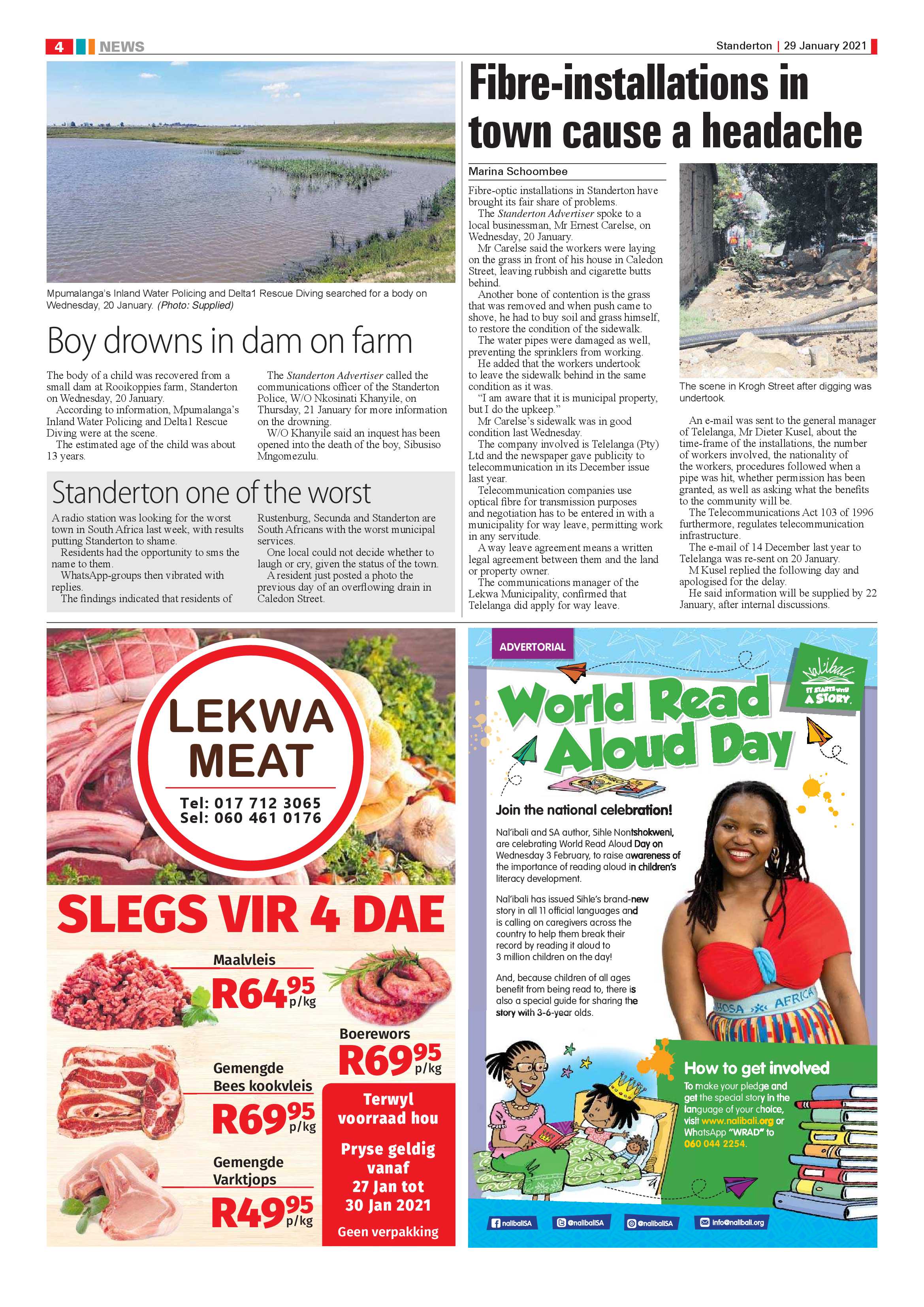 Standerton Advertiser 29 January 2021 page 4