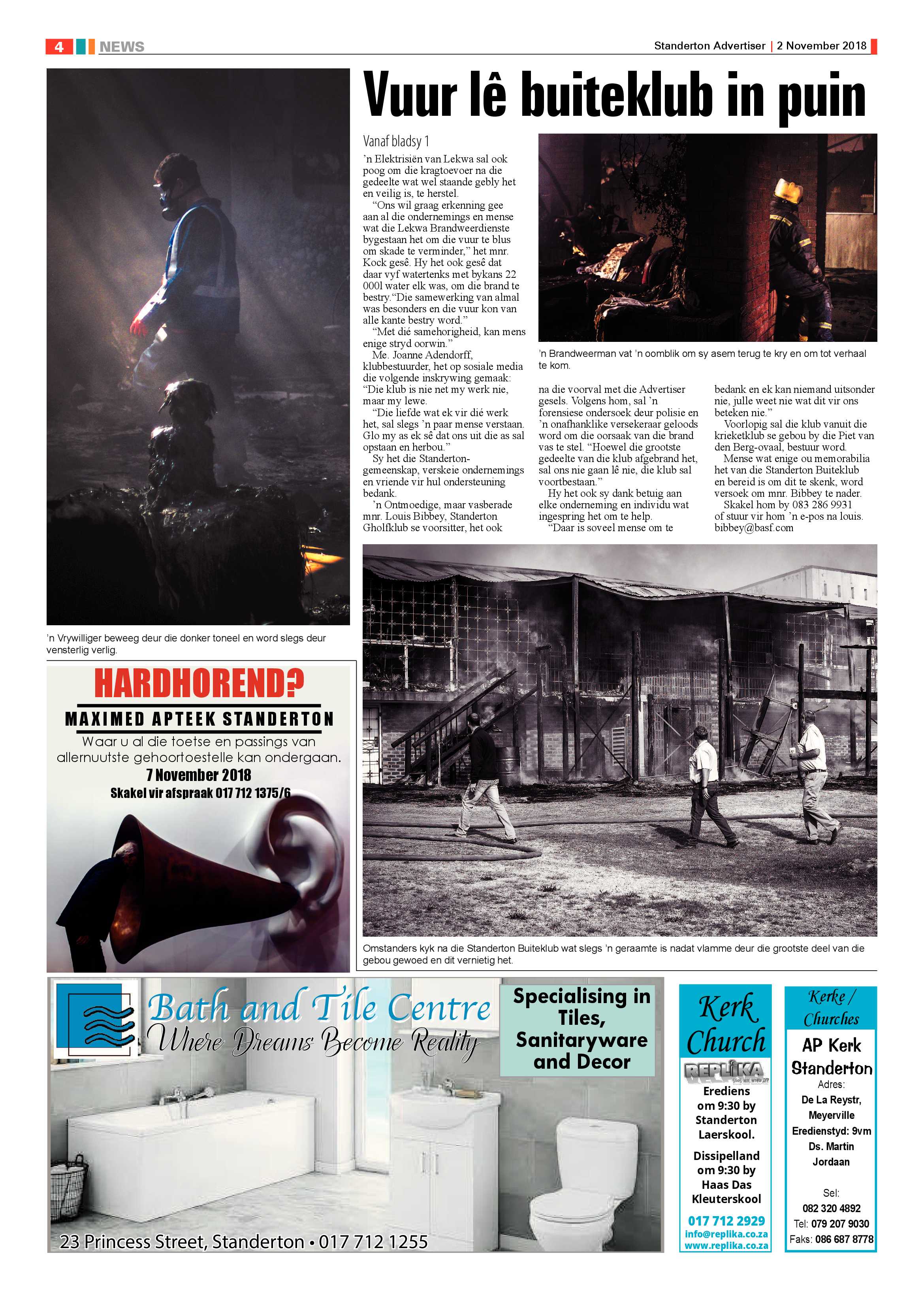 Standerton Advertiser 2 November 2018 page 4