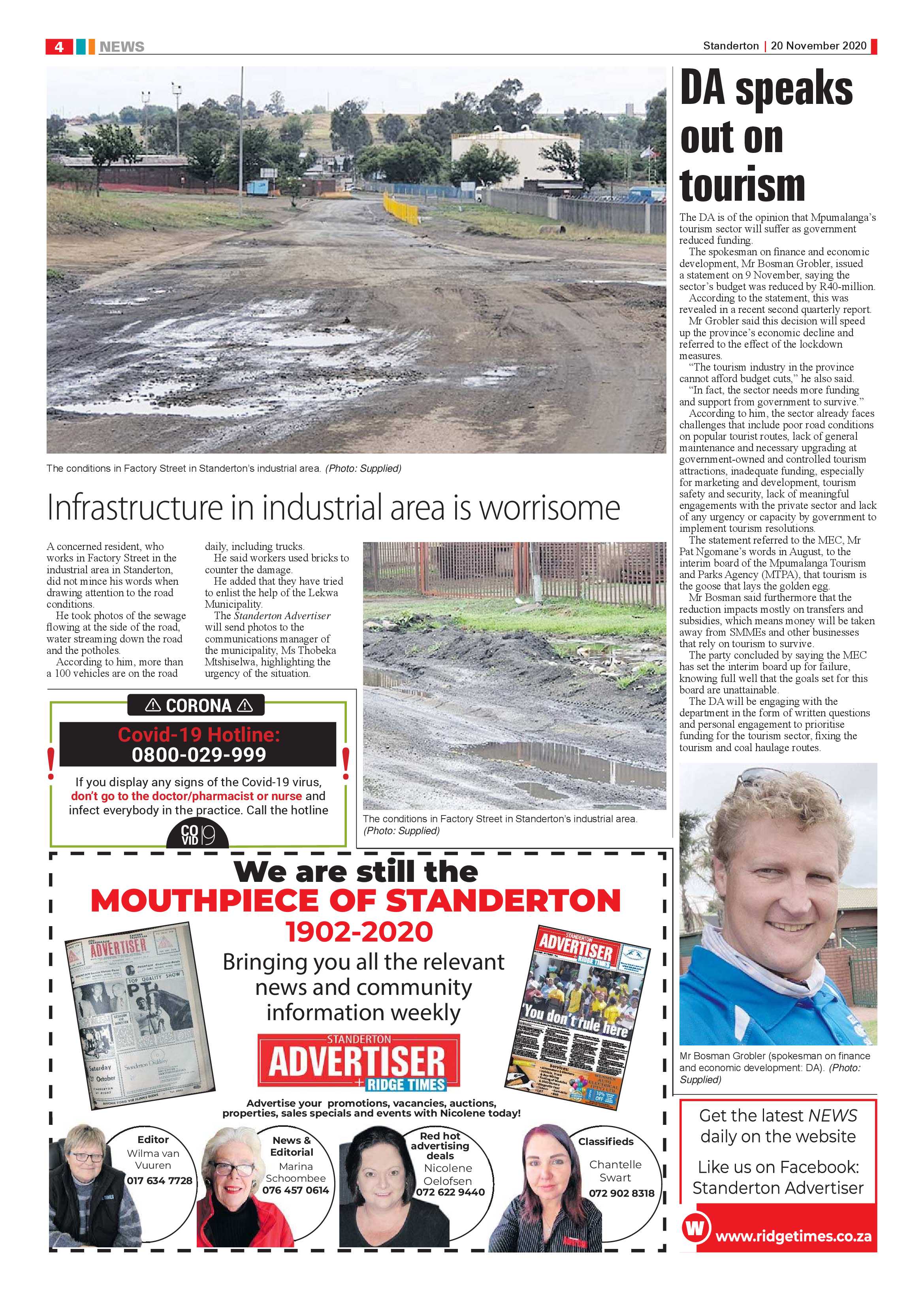 Standerton Advertiser 20 November 2020 page 4