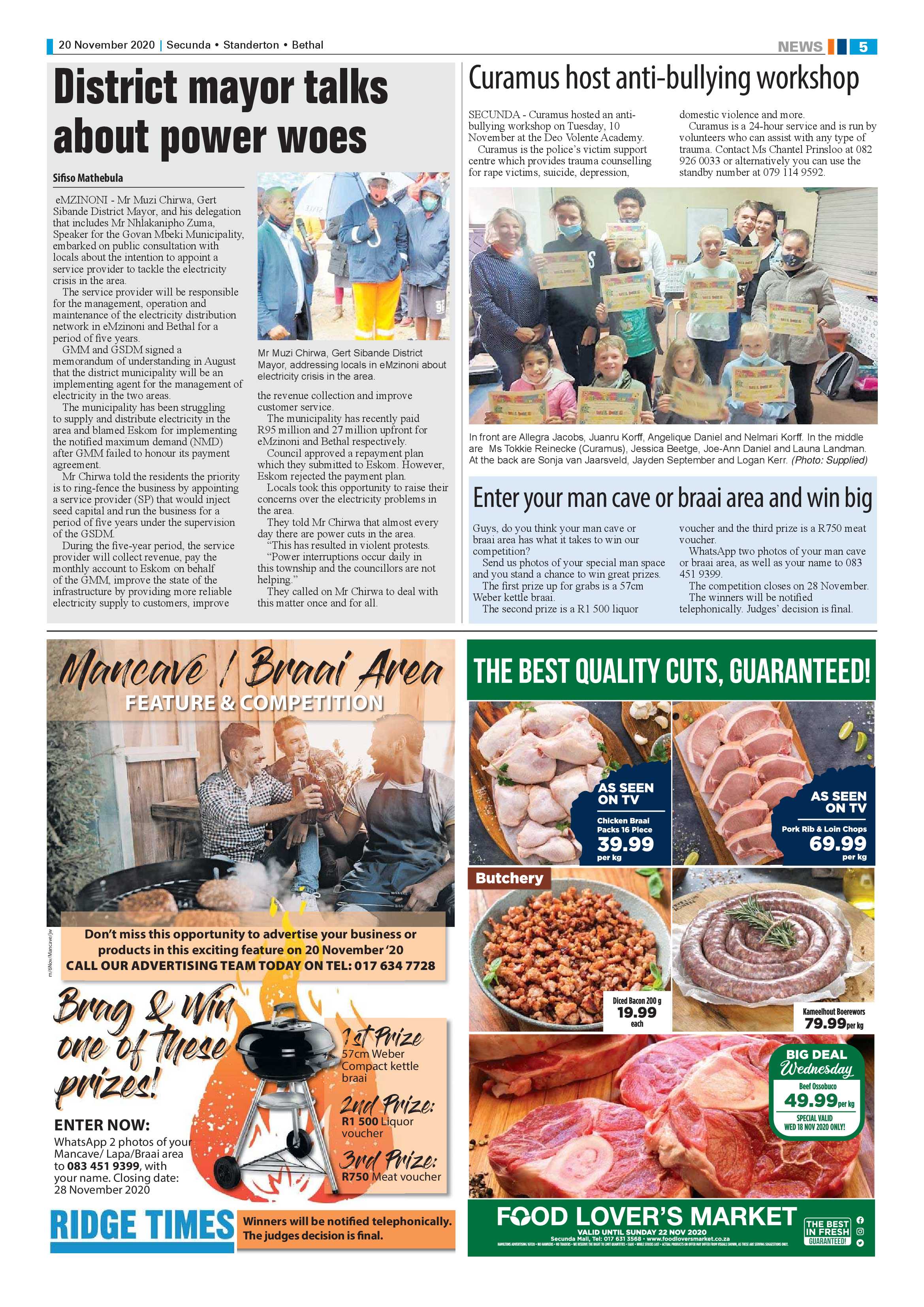 Standerton Advertiser 20 November 2020 page 5