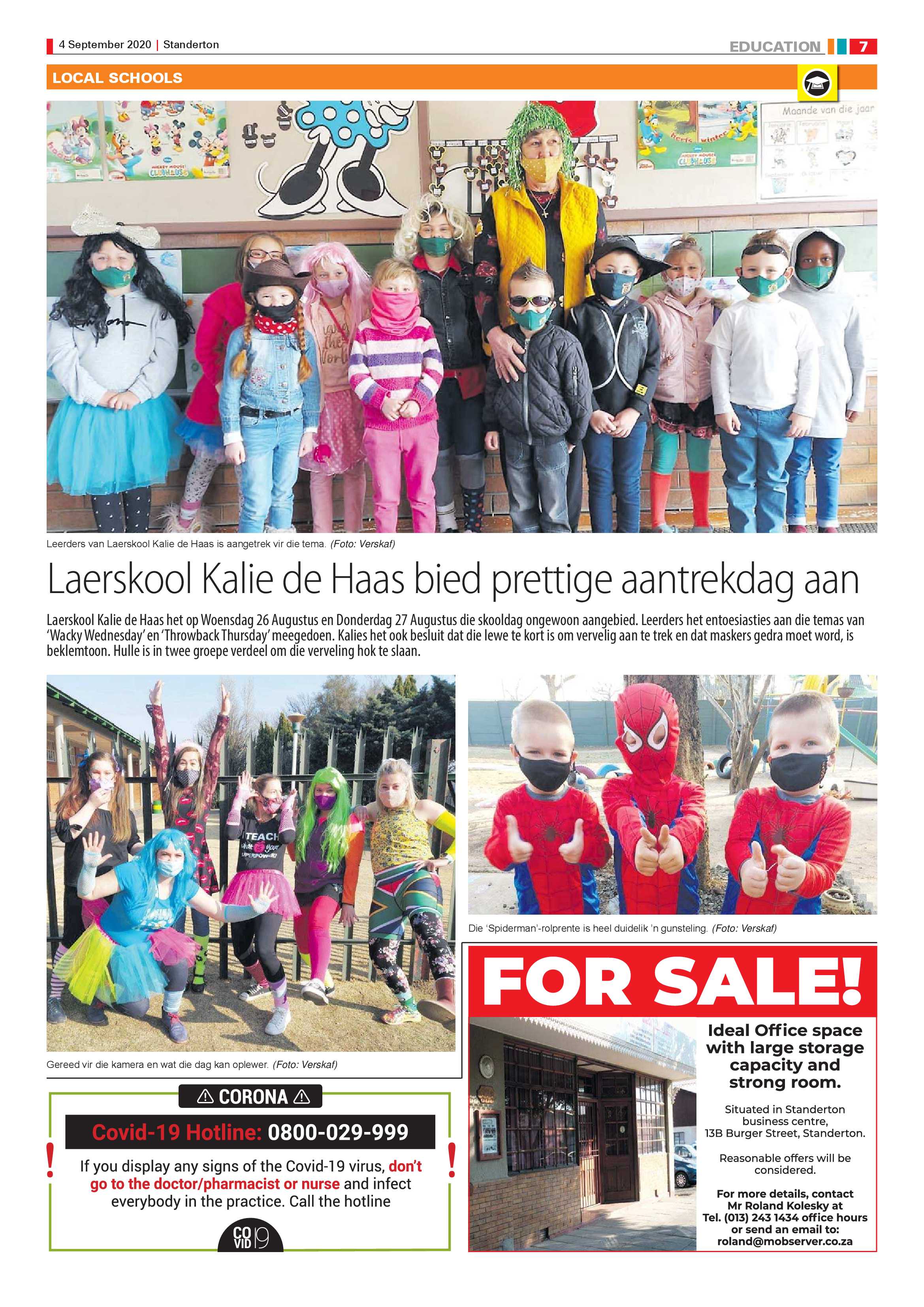 Standerton Advertiser 4 September 2020 page 7