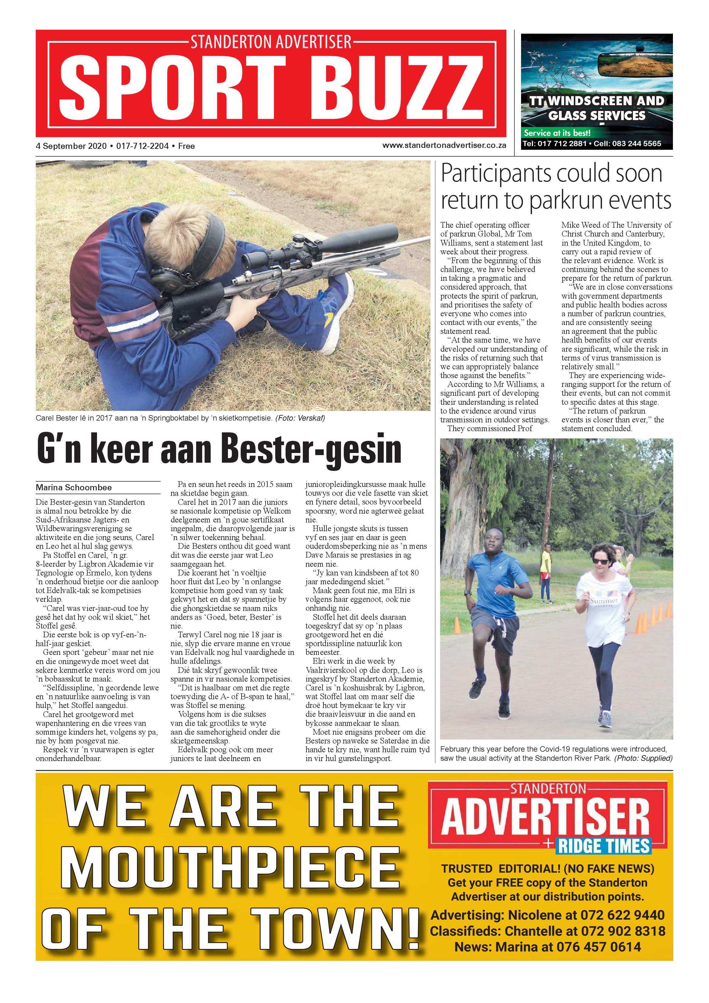 Standerton Advertiser 4 September 2020 page 8
