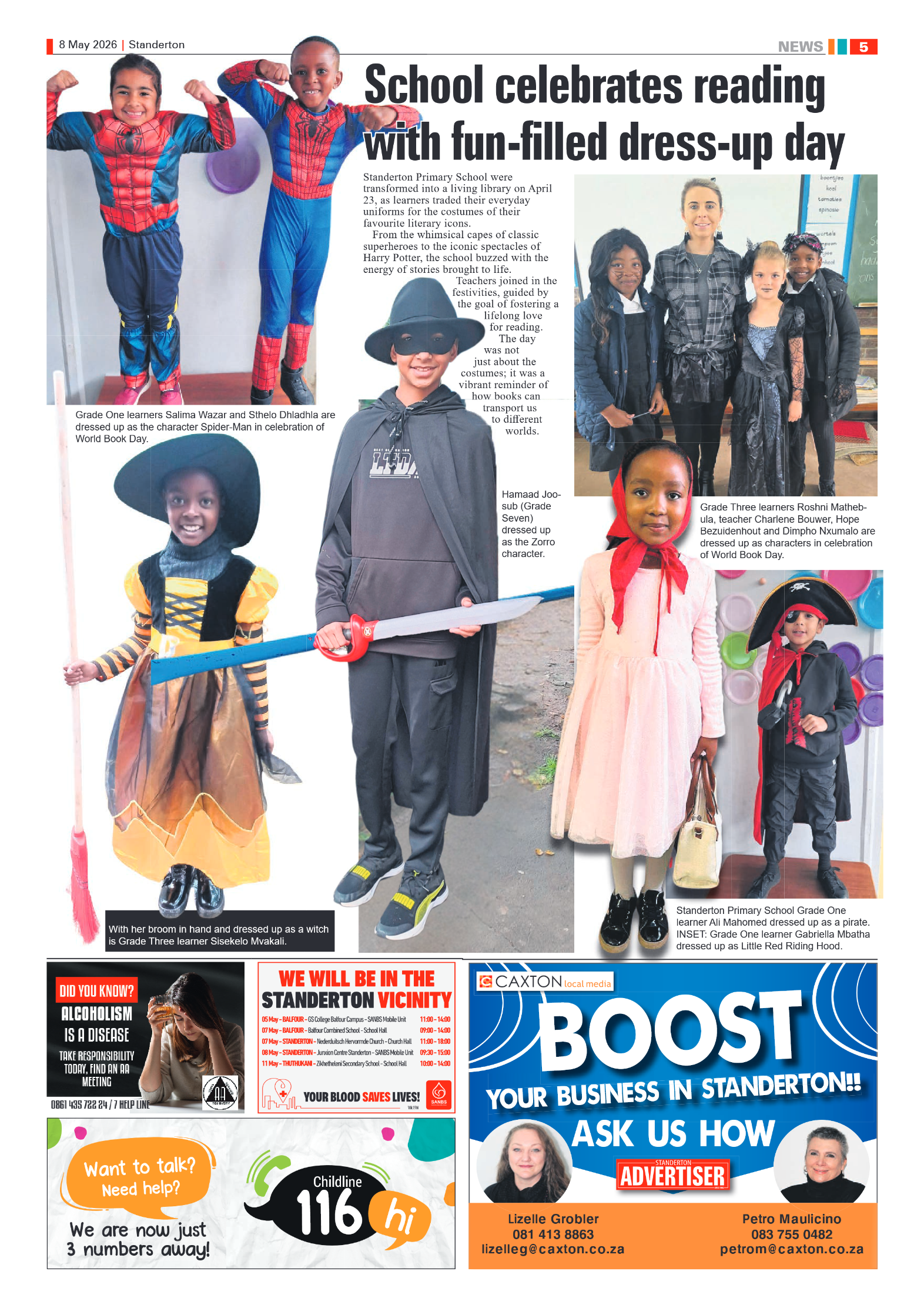 Standerton Advertiser 8 May 2026 page 5