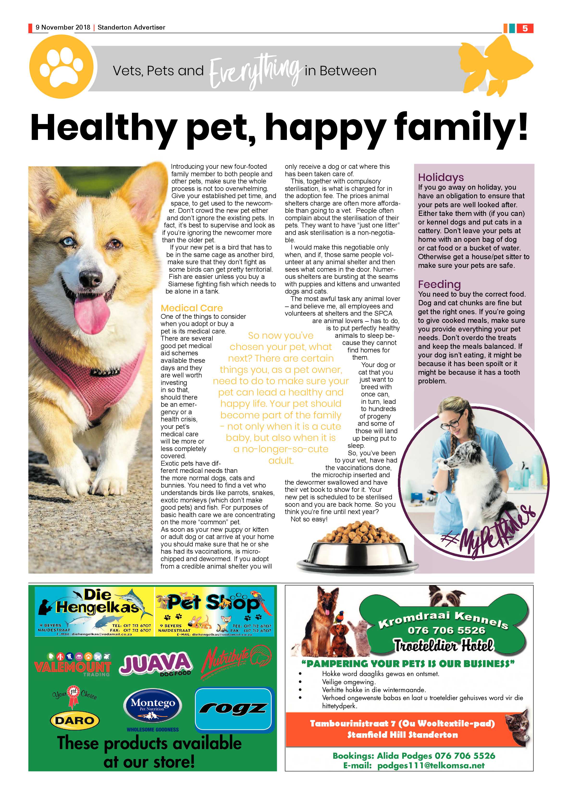 Standerton Advertiser 9 November 2018 page 5