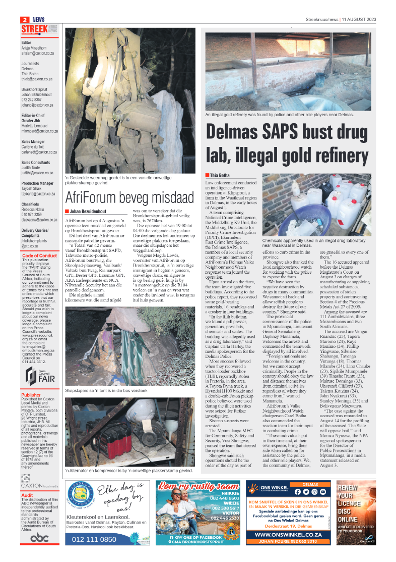 Streeknuus 11 Aug 2023 page 2