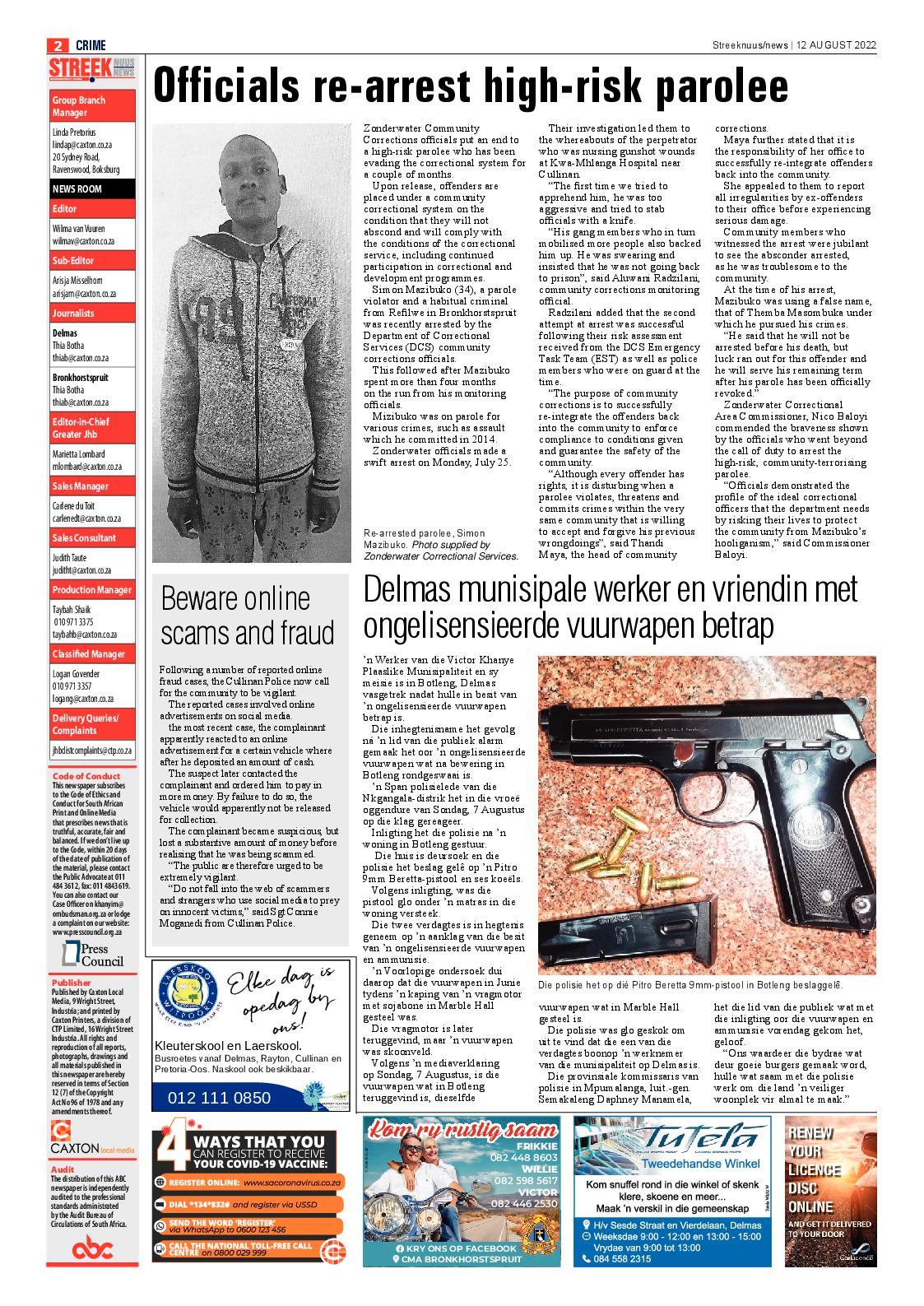 Streeknuus 12 Aug 2022 page 2