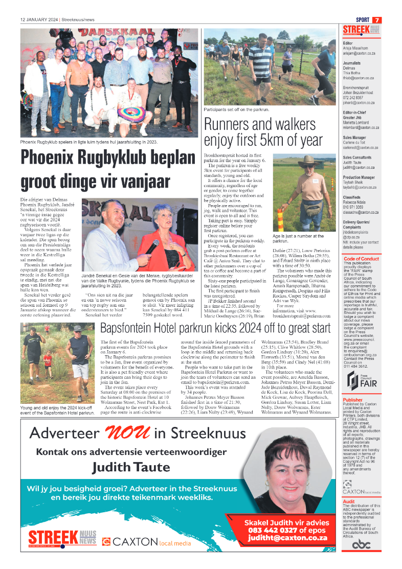 Streeknuus 13 January 2024 page 7