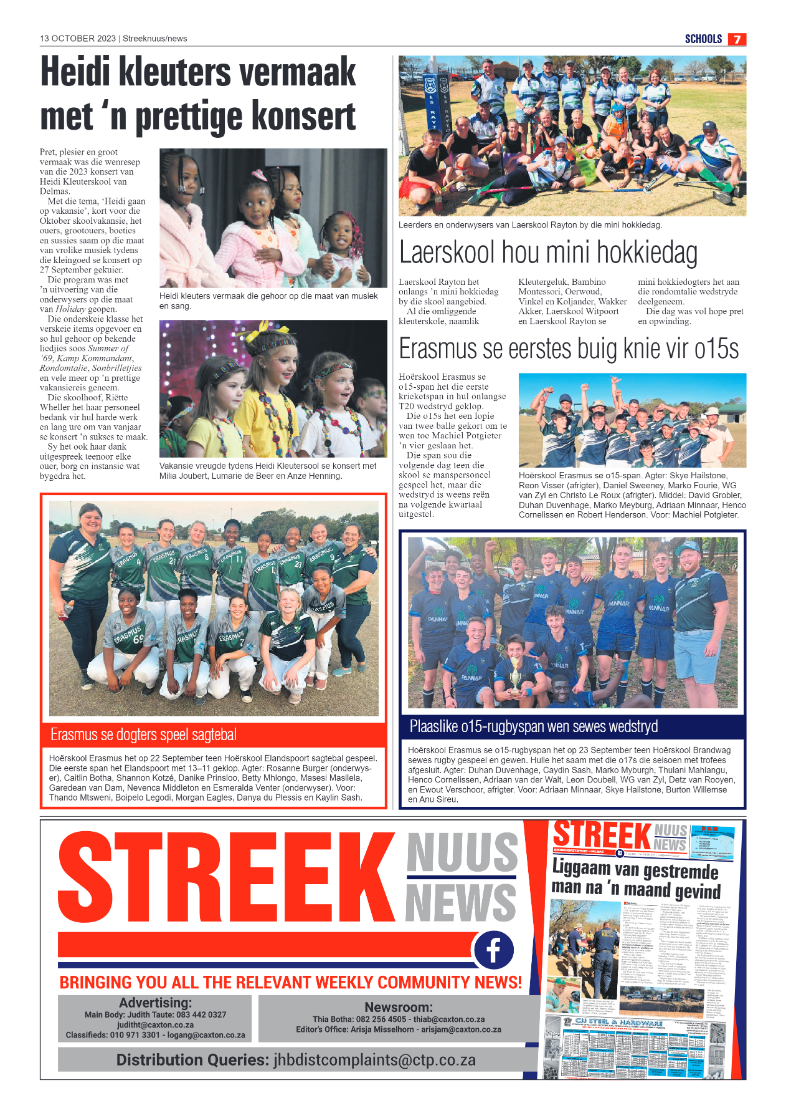 Streeknuus 13 October 2023 page 7