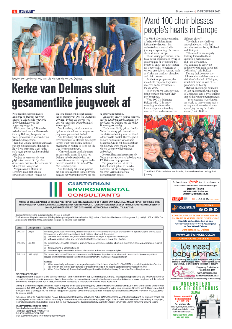 Streeknuus 15 December 2023 page 6