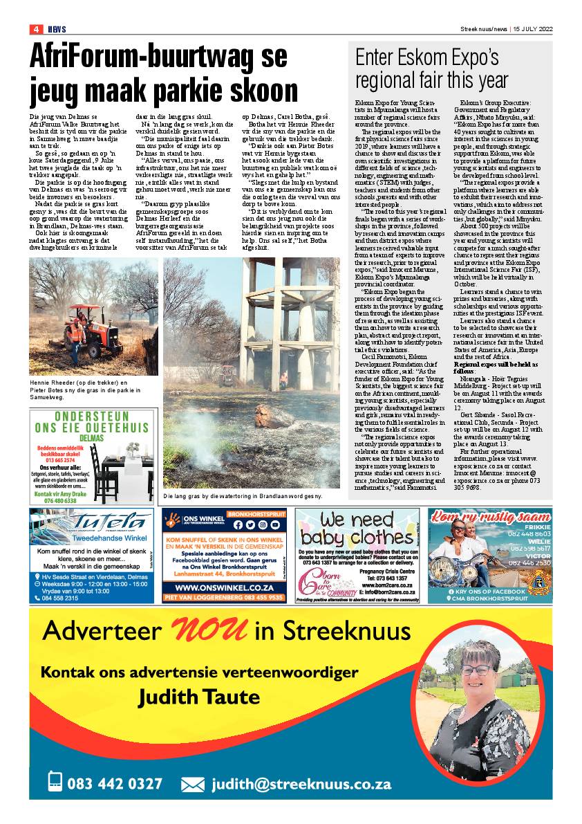 Streeknuus 15 July 2022 page 4