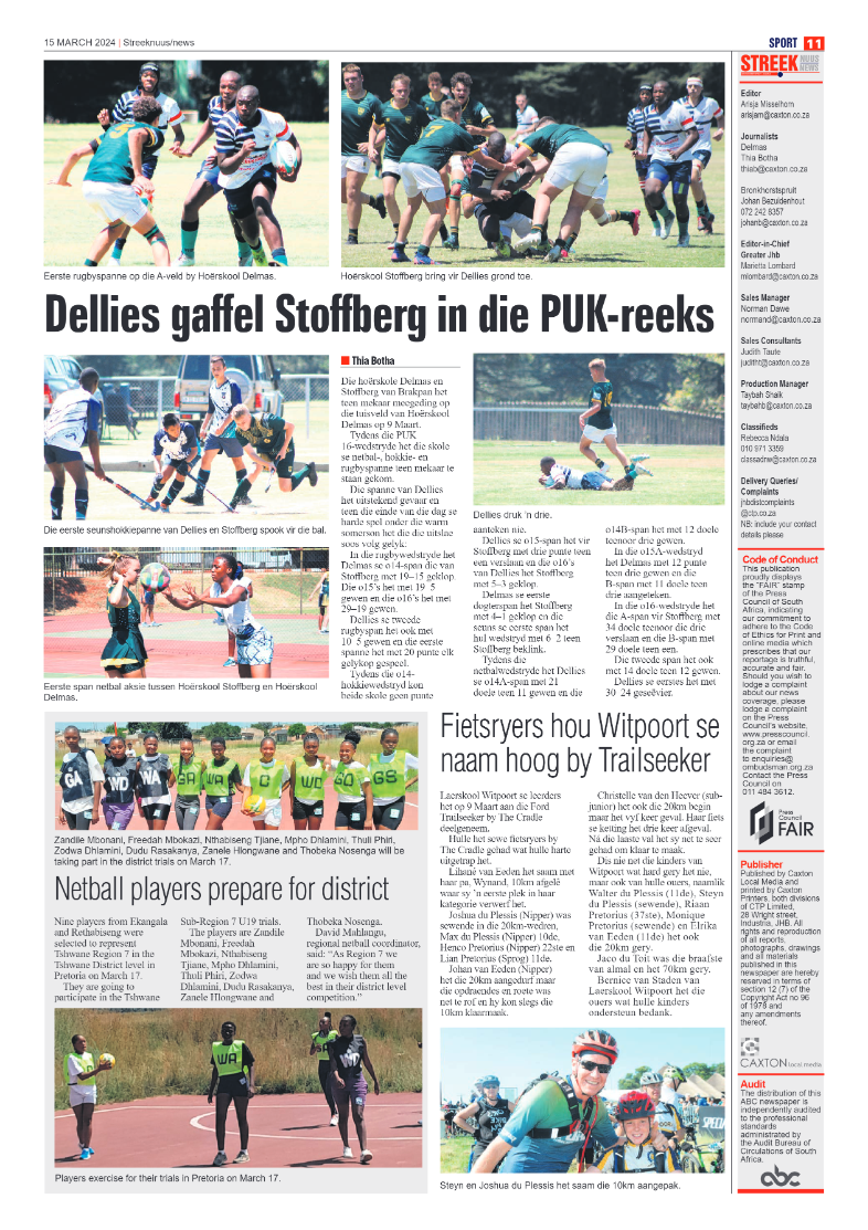 Streeknuus 16 March 2024 page 11