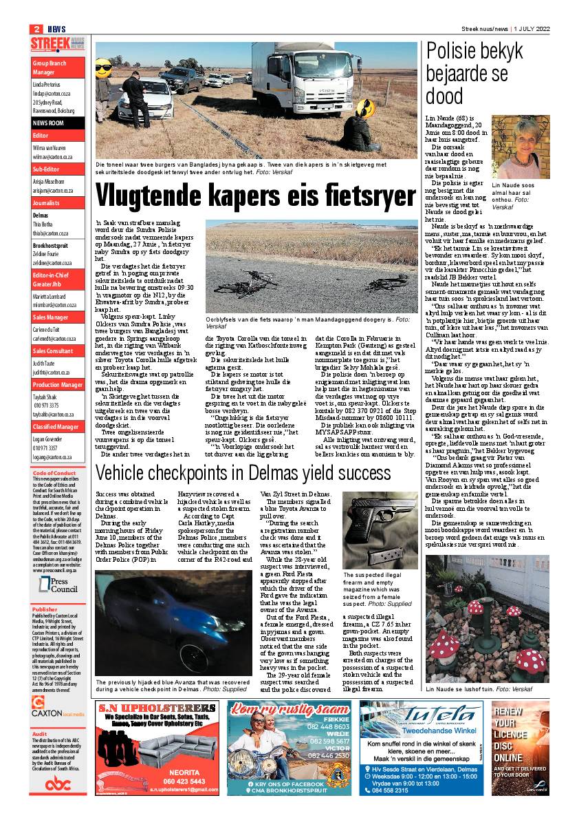 Streeknuus 1 July 2022 page 2