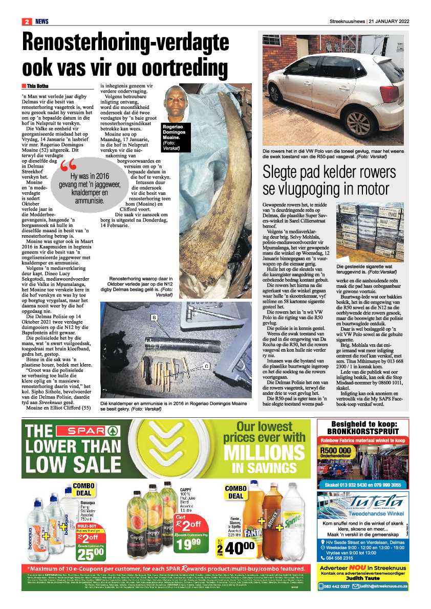 Streeknuus 21 January 2022 page 2