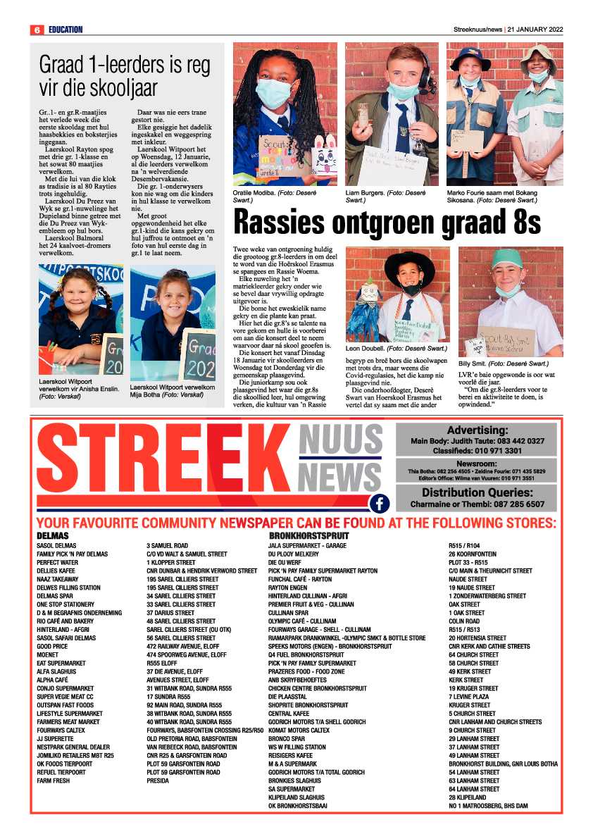 Streeknuus 21 January 2022 page 6