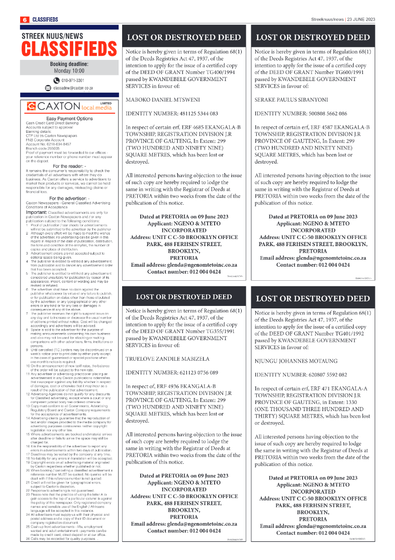 Streeknuus 23 June 2023 page 6