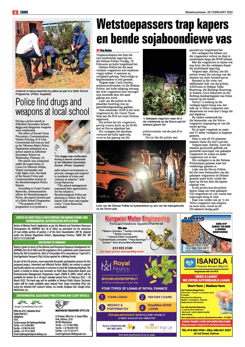 Streeknuus 25 February 2022 page 2