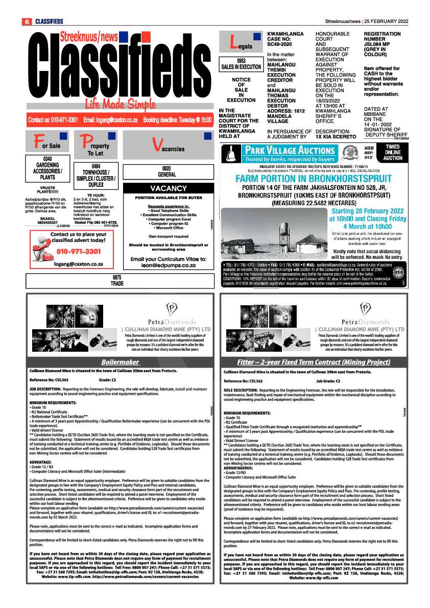 Streeknuus 25 February 2022 page 6