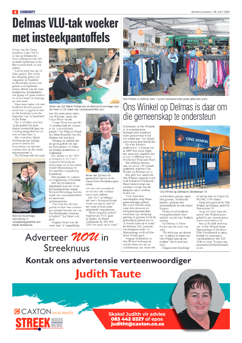 Streeknuus 28 July 2023 page 4
