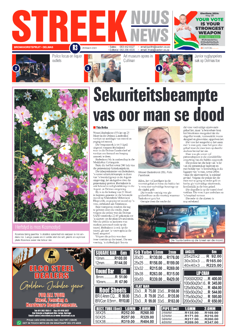 Streeknuus 29 March 2024 page 1