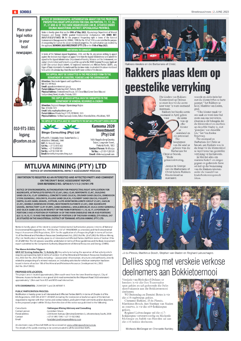 Streeknuus 2 June 2023 page 6