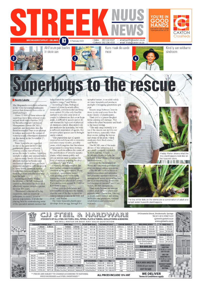 Streeknuus 3 February 2023 page 1