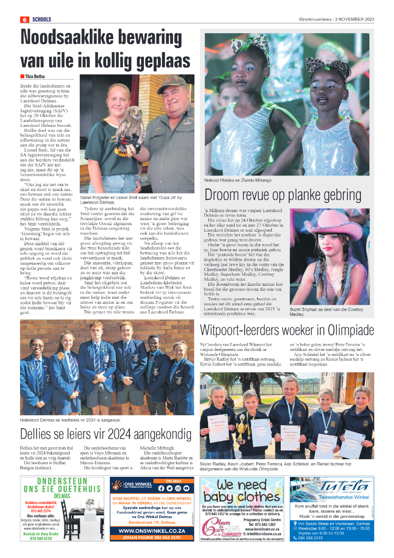 Streeknuus 3 November 2023 page 6