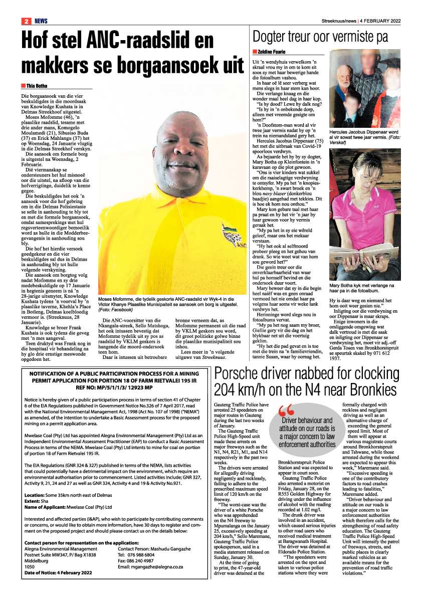 Streeknuus 4 February 2022 page 2