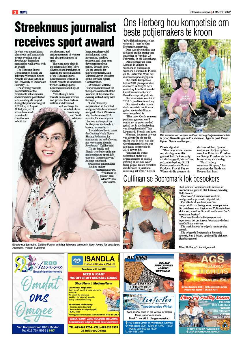 Streeknuus 4 March 2022 page 2