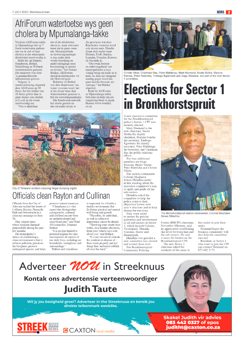 Streeknuus 7 July 2023 page 3