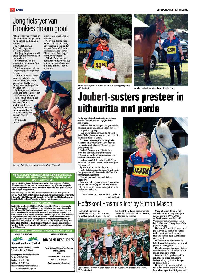 Streeknuus 8 April 2022 page 6