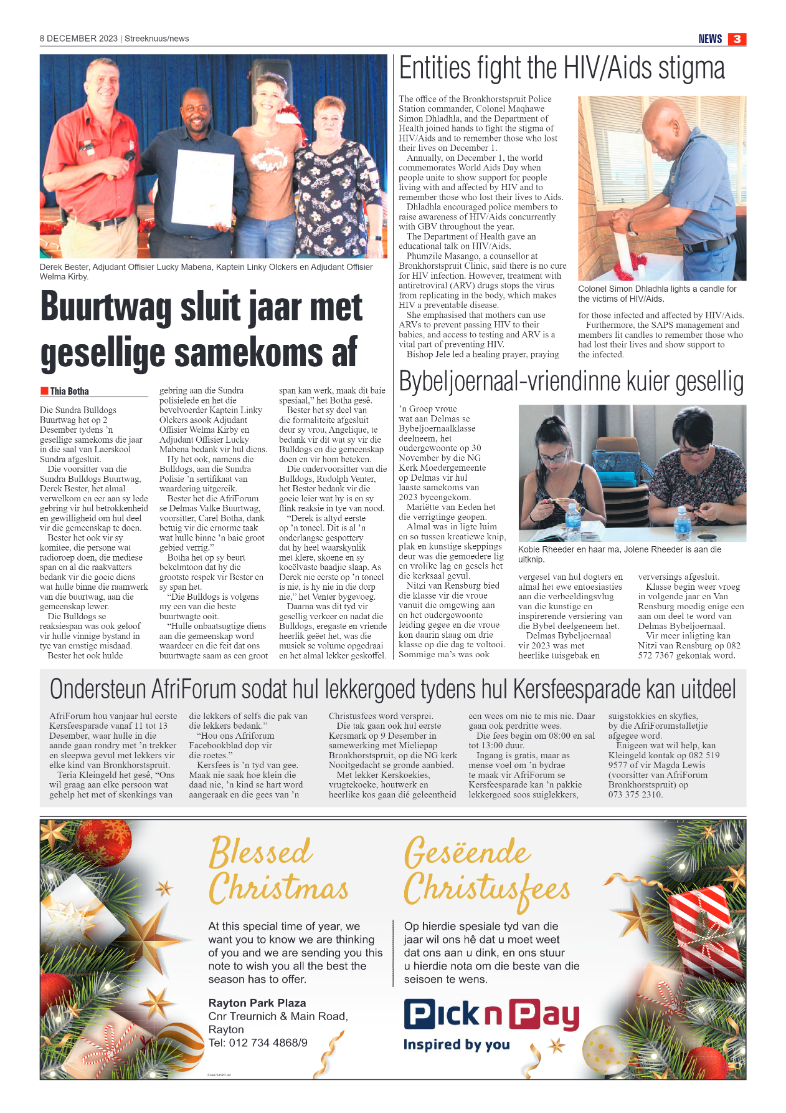 Streeknuus 8 December 2023 page 3