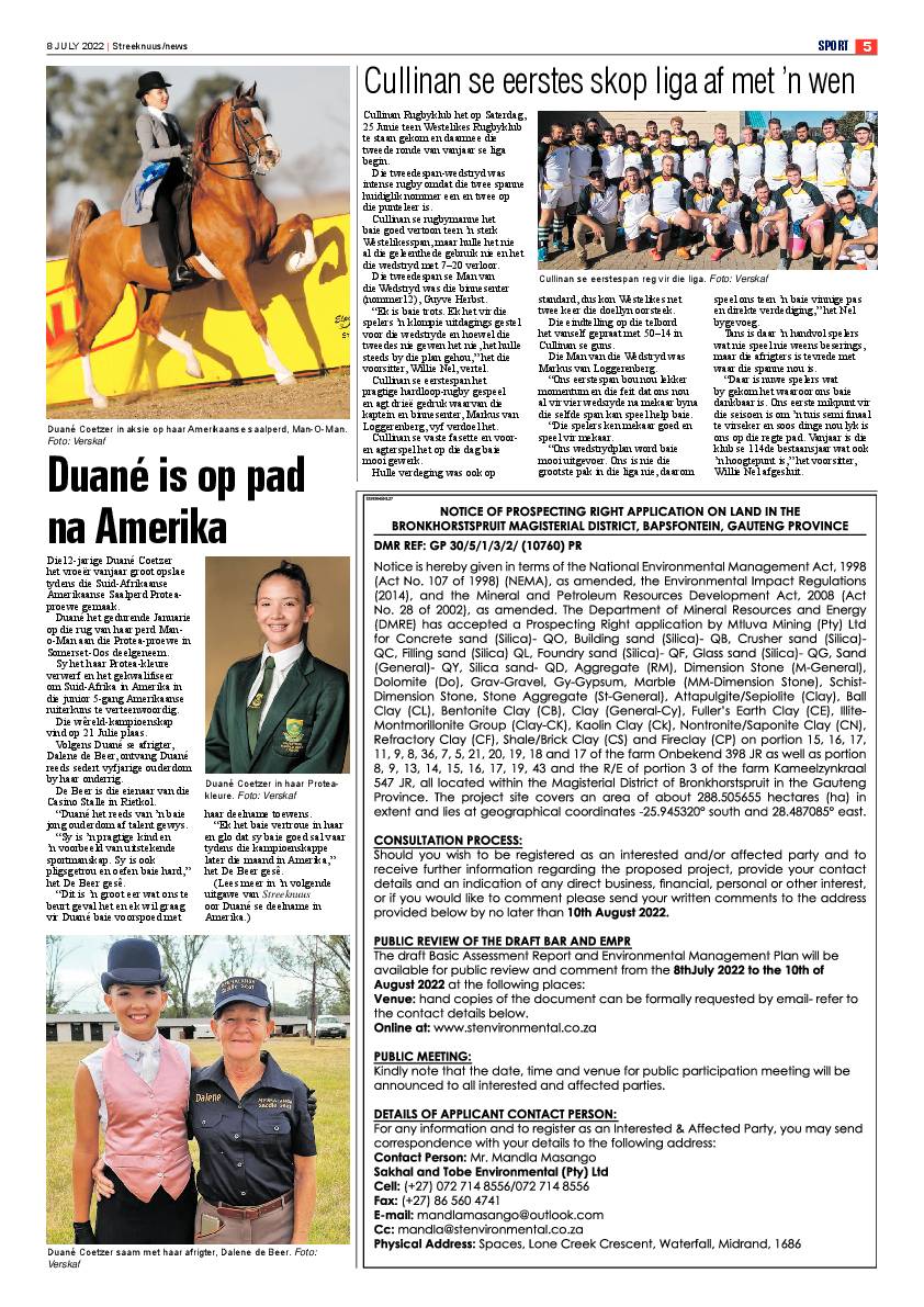 Streeknuus 8 July 2022 page 5