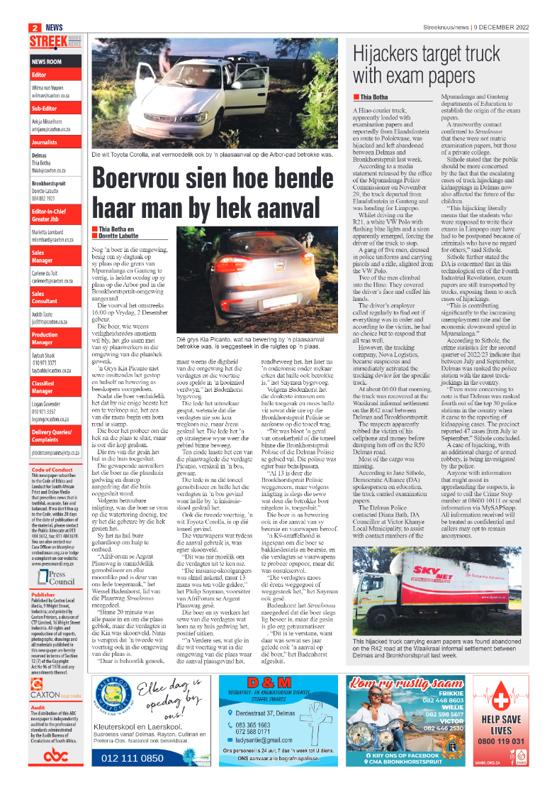 Streeknuus 9 Dec 2022 page 2